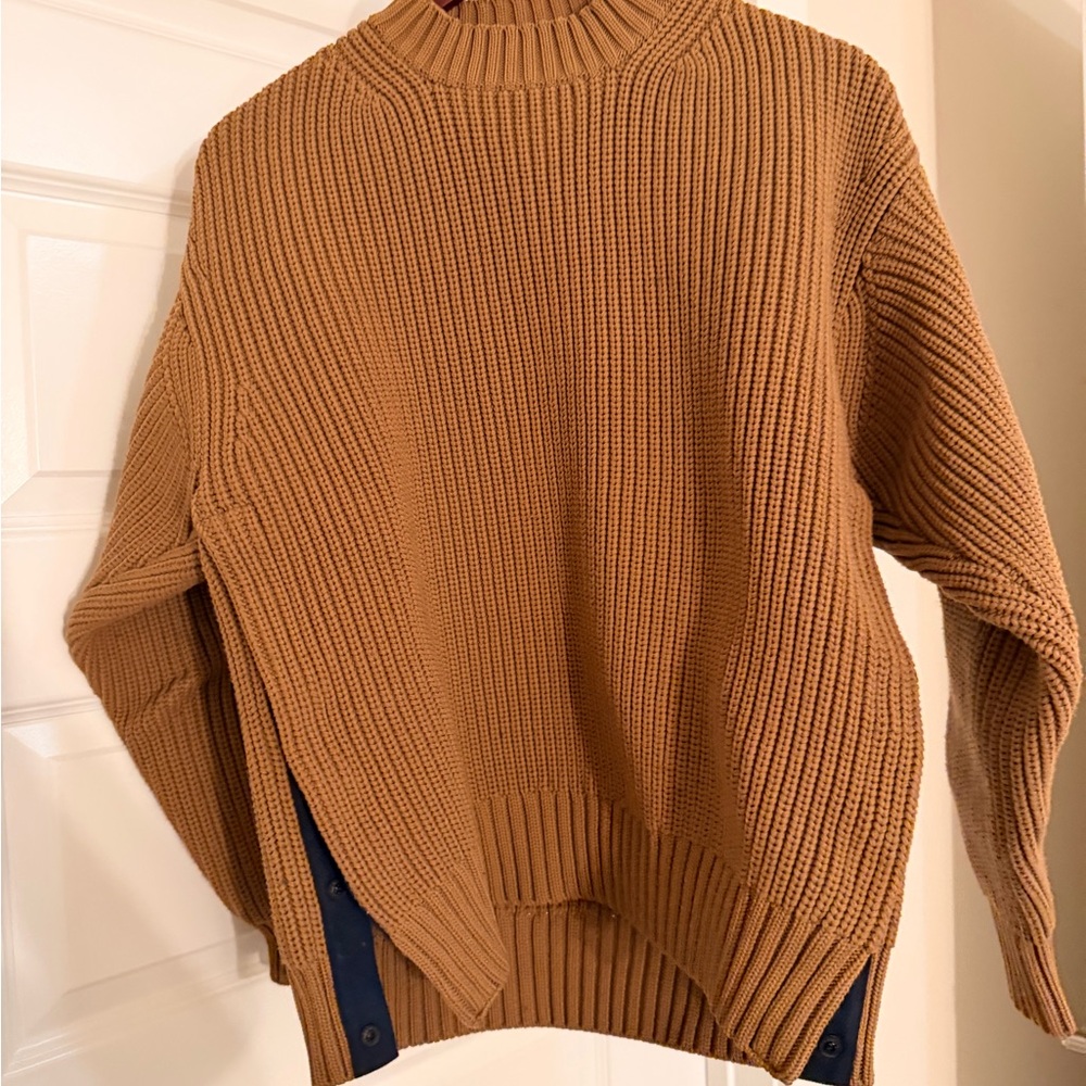 Sacai Fisherman Knit Crewneck Sweater